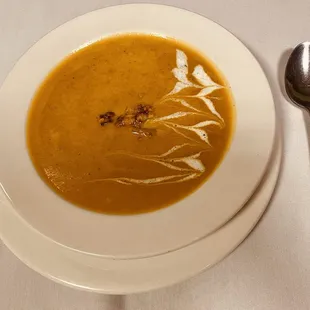 Butternut squash soup