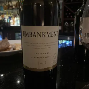 Excellent Zinfandel, must ask for it