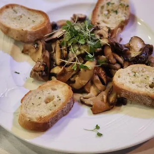Wild Mushroom Crostini