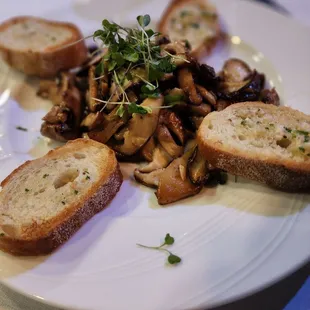 Wild Mushroom Crostini