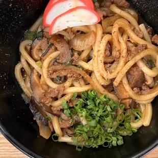 Beef Udon Noodle Soup
