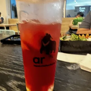 Straw Beary Lychee Lime Green Tea