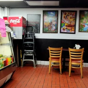 The restaurant, so colorful .