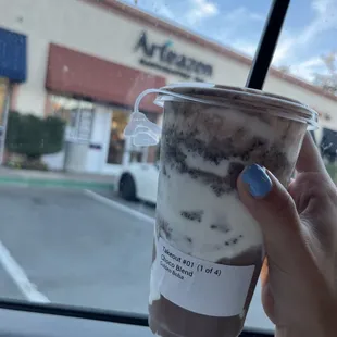 Chocoblend (they forgot the boba)