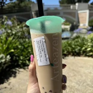 Assam Black Milk Tea with boba