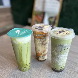 Matcha Oreo Brulee