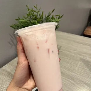 Korean Strawberry Milk