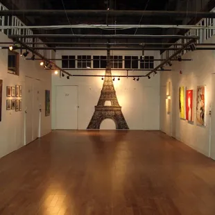 Central Atrium with Bamboo flooring