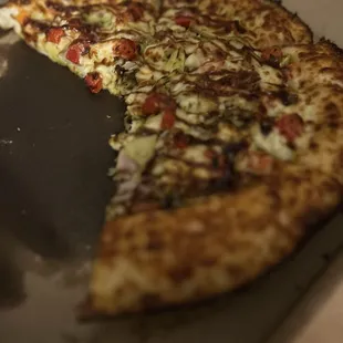 Pesto Pollo Pizza