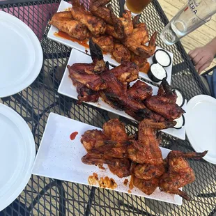 poultry, chicken, bbq wings, bbq chicken, food, fried chicken wings, fried chicken, chicken wings, chicken wings and fried chicken