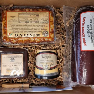 the contents of the box