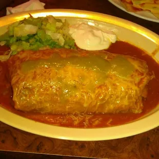 wet shrimp burrito, yumm!!