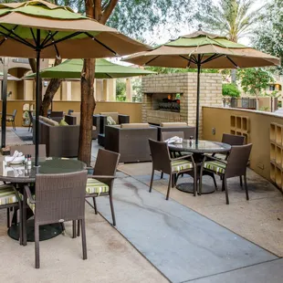 Outdoor seating
