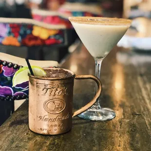 Amazing fall drink specials! Vanilla lime mule and a pumpkin spiked horchata martini!  Only for a limited time, so check them out soon!