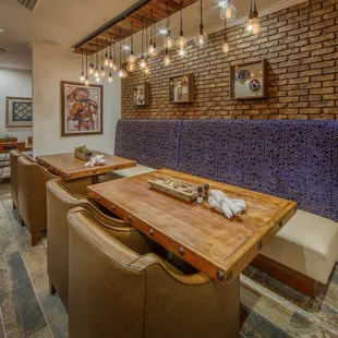 interior, sushi and sashimi