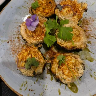 Stuffed Mushroom Caps