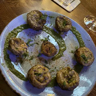 Stuffed Mushroom Caps