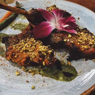 Pistachio Lamb Chops