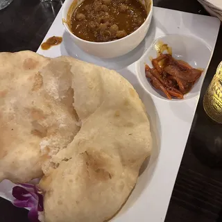 Paharganj ke Chole Bhature - Plain