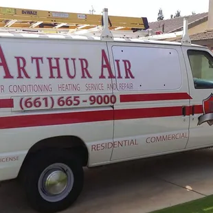 Arthur Air ensures professional service that satisfies the customer and finishes the job.