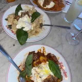 Gnocchi Sugo di Carne (serves 6)