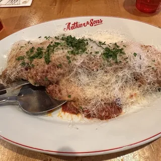 Jumbo Shrimp Parm "Bronx Style"
