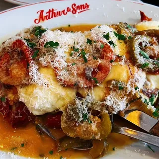 Chicken alla Vesuvio*