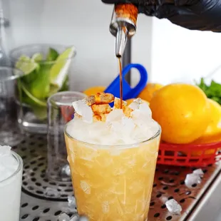 The cocktails are delicious.