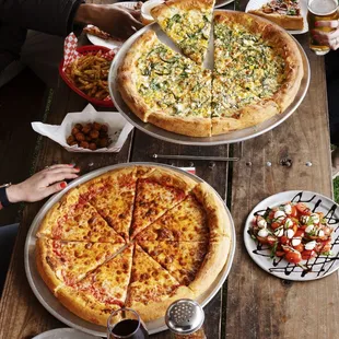 pizza, food