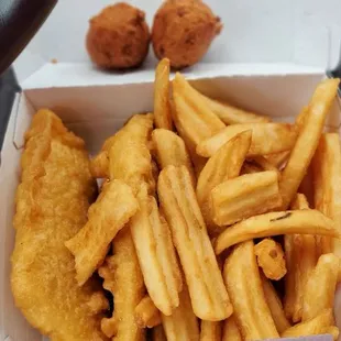a box of fries
