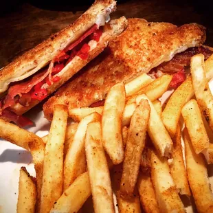 Smoked Gouda and bacon sandwich absolutely delicious!