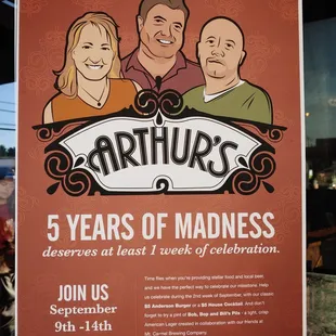 2019 is their 5 yr anniversary
