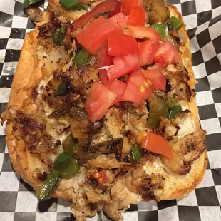 Loaded Chicken Cheese Steak