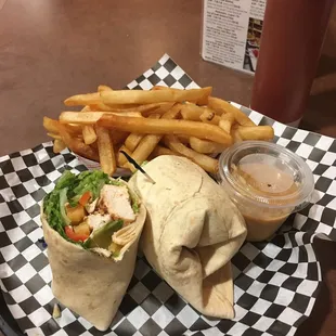 Asian Chicken Wrap