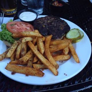 Spicy Black Bean Burger