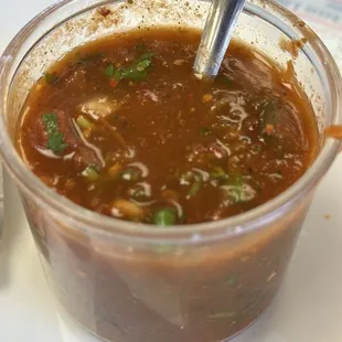 Homemade salsa