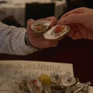 Fresh Premium Oysters on Half Shell