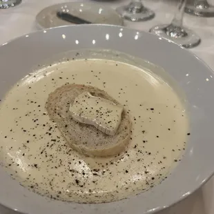 Champagne Brie Soup
