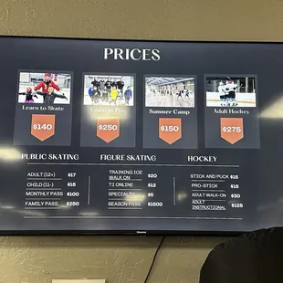 Pricing Board