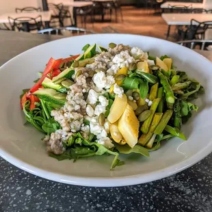 Grilled Veggie &amp; Buckwheat Salad