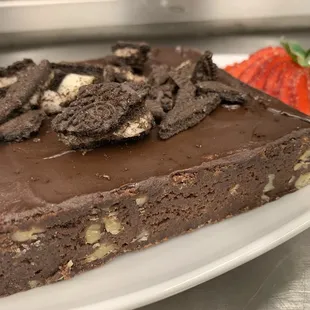 Oreo brownie from the Grab n&apos; Go counter!