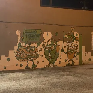 Mural outside