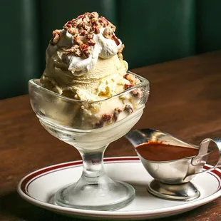 Hot Fudge Sundae With Jordan's Homemade Ice Cream at Artie's