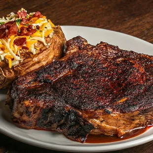 Blackened Prime Rib at Artie's. Available only on Thursday, Friday, and Saturday for dinner.