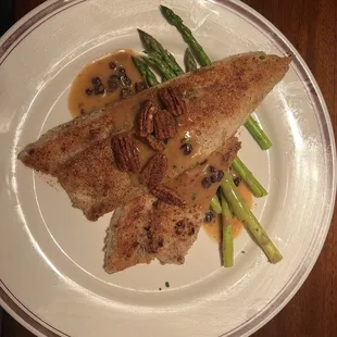 Pecan Crusted Trout