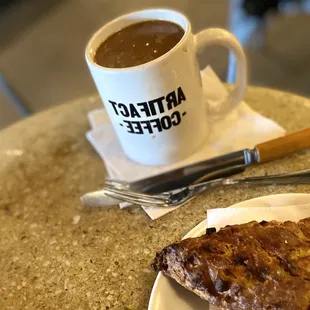 Apple scone and...