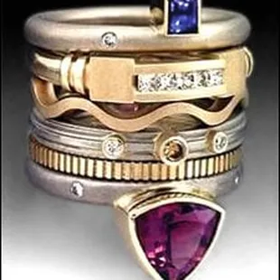 stacking wedding ring