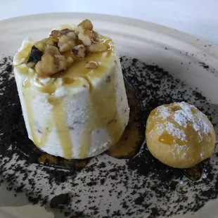 Our Figs &amp; Walnut Semifreddo (Italian Chilled Dessert)