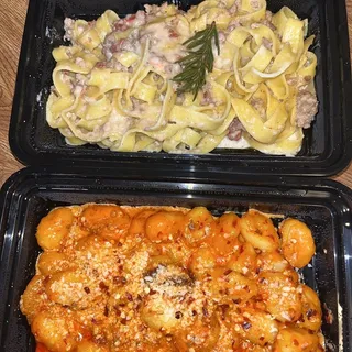 Penne with Creamy Gorgonzola Sauce