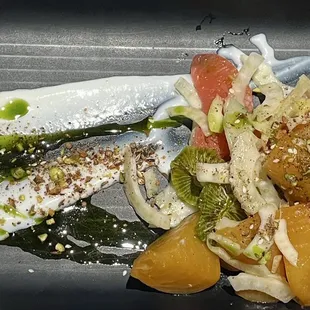 Citrus braised beets